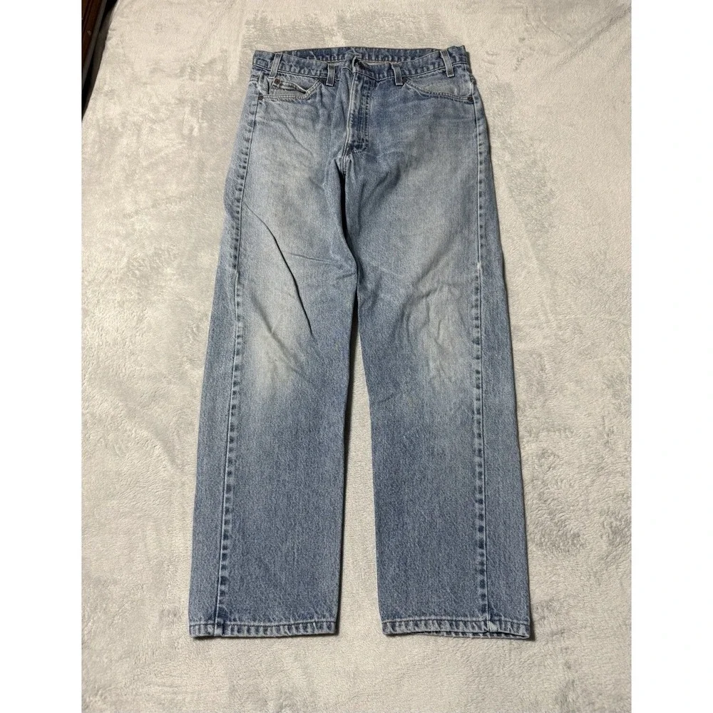 VTG Levi's 20505-0217 Jeans Mens 32x29 Orange Tab Made In USA